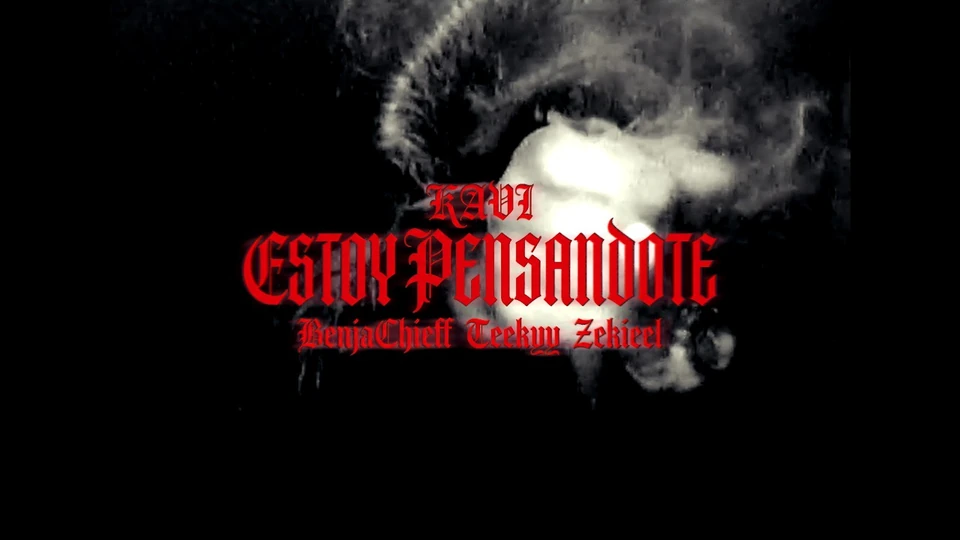 Official thumbnail for ESTOY PENSANDOTE by kavi ft. BenjaChieff, Teekyy & Zekieel